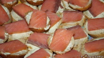 Рецепт бутербродов с рыбой любимые