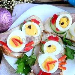 Рецепт Быстрых бутербродов Петушки