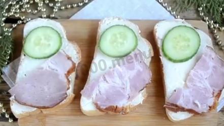 Рецепт быстрых бутербродов петушки