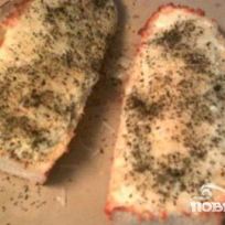 Чесночно-сырный бутерброд