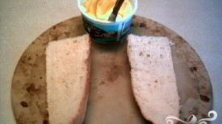 Рецепт чесночно-сырного бутерброд