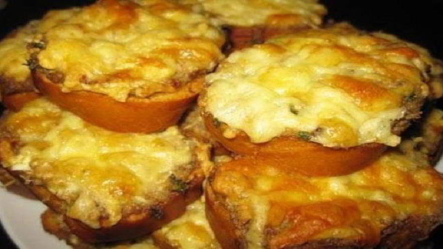 Рецепт горячих бутербродов с рыбой