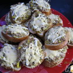 Рецепт Горячих бутербродов с сайрой