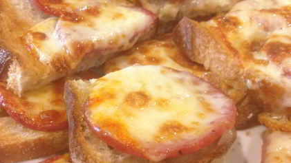 Рецепт Горячих бутербродов с сыром