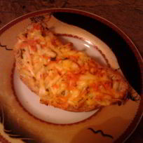 Горячий бутерброд с морковью