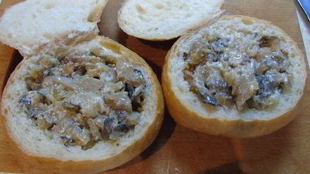 Рецепт походного бутерброда