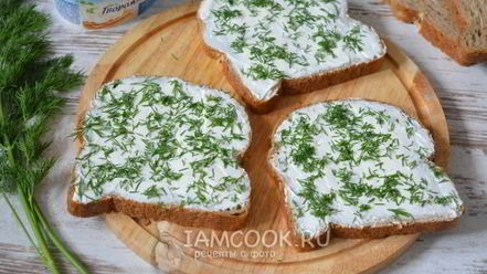 Рецепт полосатых бутербродов