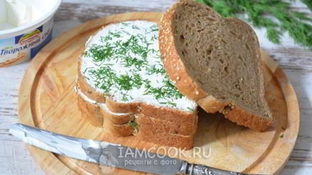 Рецепт полосатых бутербродов