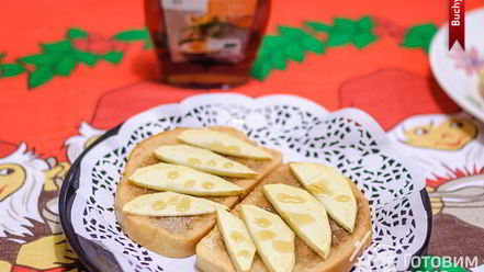 Рецепт сладких горячих бутербродов