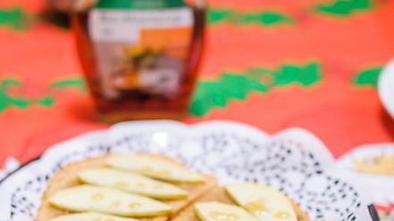 Рецепт сладких горячих бутербродов