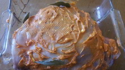 Рецепт запеченного бедра индейки