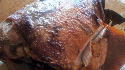 Рецепт запеченного бедра индейки