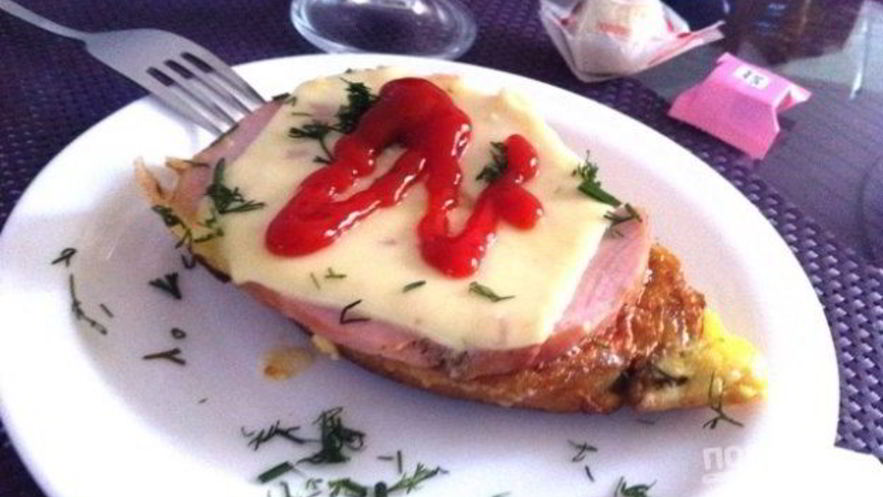 Рецепт жареных горячих бутербродов в льезоне