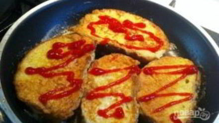 Рецепт жареных горячих бутербродов в льезоне