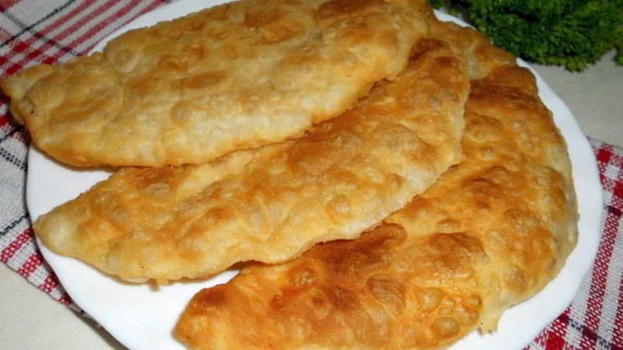 Рецепт чебуреков без усилий