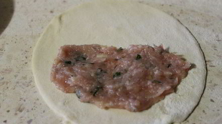 Рецепт чебуреков на минералке