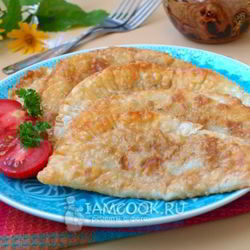 Рецепт Чебуреков с картошкой