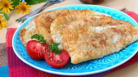 Рецепт чебуреков с картошкой