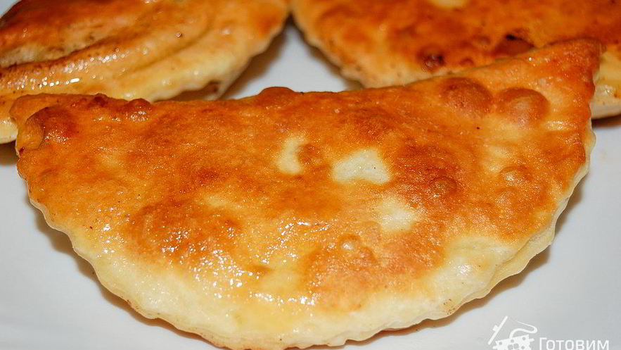 Рецепт чебуреков с мясом