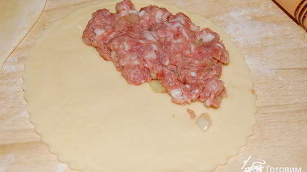 Рецепт чебуреков с мясом