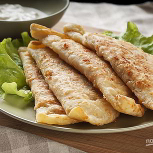 Рецепт Чебуреков с сыром и ветчиной