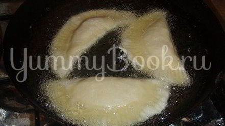 Рецепт чебуреков с сыром