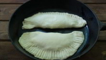 Рецепт чебуреков с творогом и зеленью