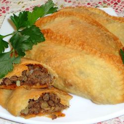 Рецепт Чебуреков в духовке