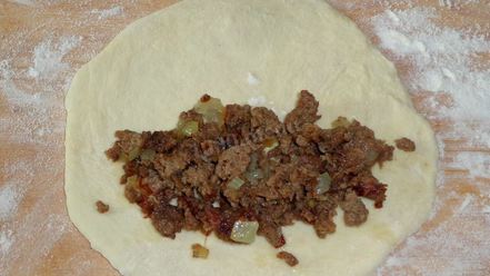 Рецепт чебуреков в духовке