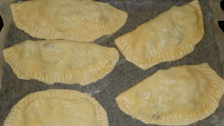 Рецепт чебуреков в духовке