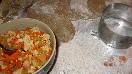 Рецепт диетических чебуреков