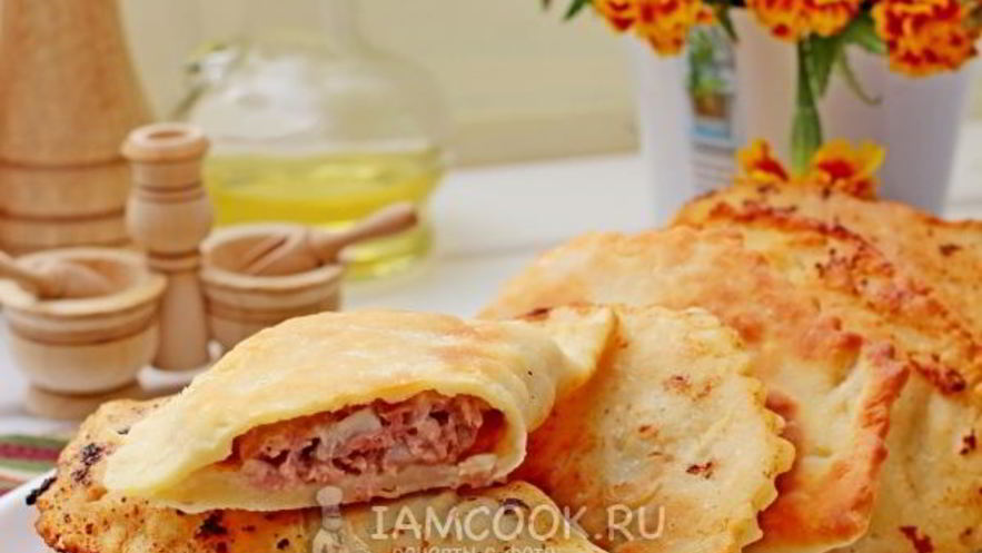 Рецепт домашних чебуреков на кефире