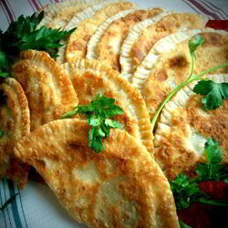 Рецепт Картофельных чебуреков для постящихся