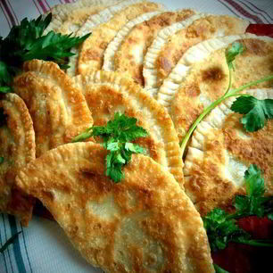 Рецепт Картофельных чебуреков для постящихся