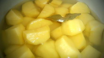 Рецепт картофельных чебуреков для постящихся