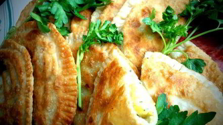 Рецепт картофельных чебуреков для постящихся