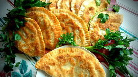 Рецепт картофельных чебуреков для постящихся