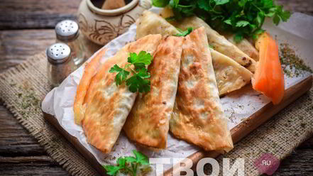 Рецепт ленивых чебуреков