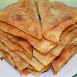 Рецепт Ленивых мясных чебуреков из лаваша