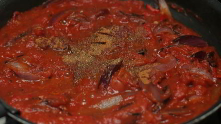 Рецепт чили из черной фасоли и баклажан