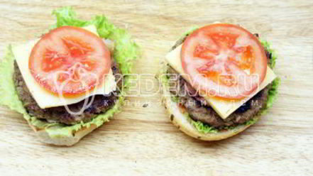 Рецепт чизбургера с беконом