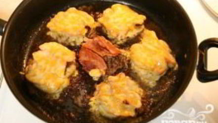 Рецепт чизбургеров с говядиной, беконом и сыром