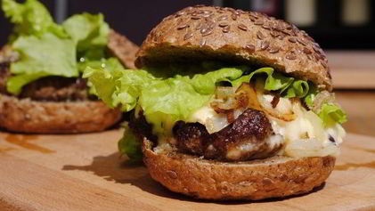 Рецепт Чизбургеров с грибами