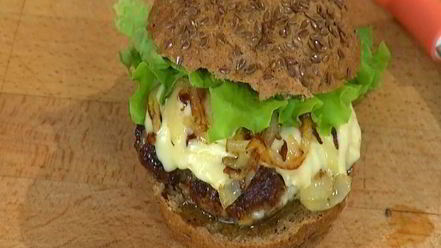 Рецепт чизбургеров с грибами