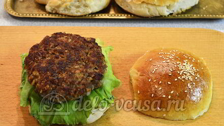 Рецепт домашнего чизбургера