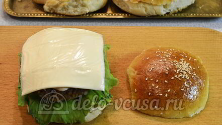 Рецепт домашнего чизбургера