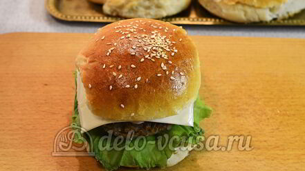 Рецепт домашнего чизбургера