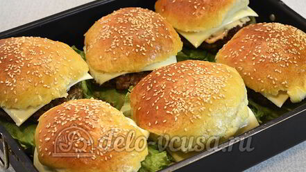 Рецепт домашнего чизбургера
