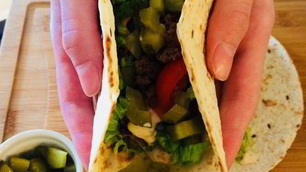 Рецепт лучшего тако-чизбургер