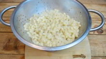 Рецепт макарон чизбургер